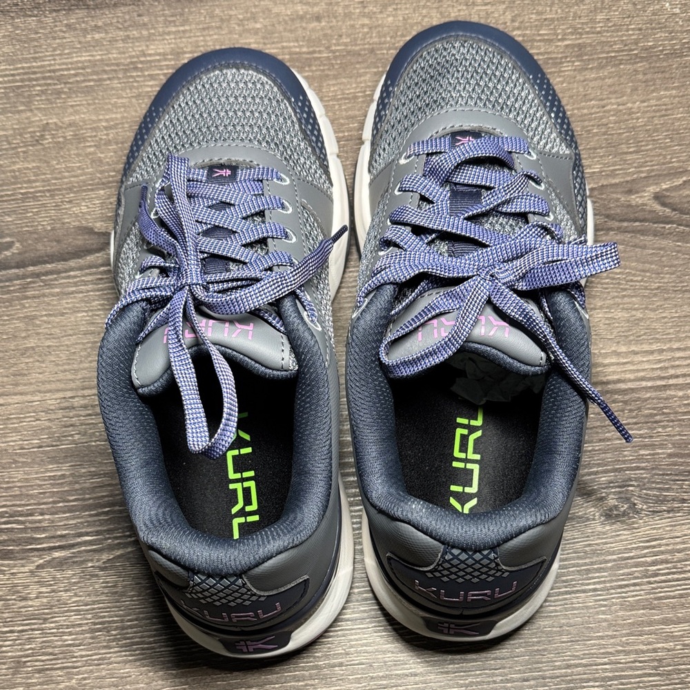 KURU Charcoal and Navy Athletic Shoes